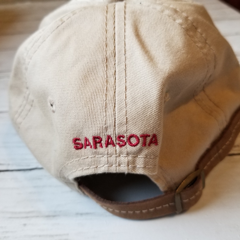 Budweiser Distressed Patch Hat Adjustable Strap S… - image 8